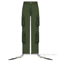 Vintage High Waist Streetwear Wide Leg Cargo Pants